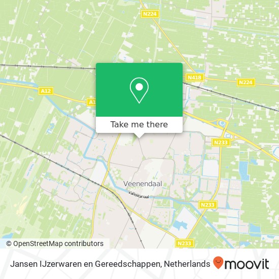 Jansen IJzerwaren en Gereedschappen, Nieuweweg 178 map