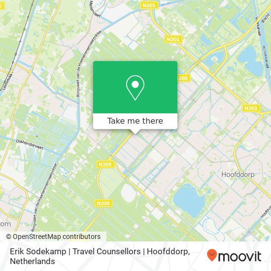 Erik Sodekamp | Travel Counsellors | Hoofddorp map