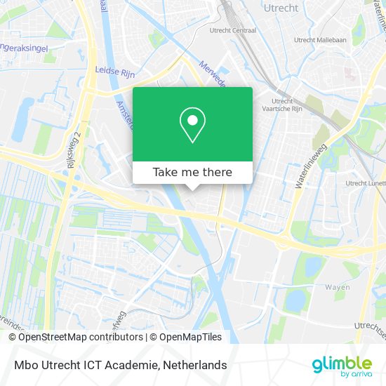 Mbo Utrecht ICT Academie map