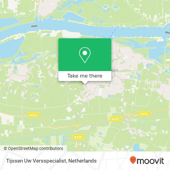 Tijssen Uw Versspecialist, Kerkstraat 28 map