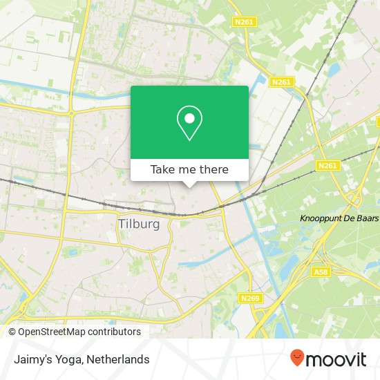 Jaimy's Yoga, Molenbochtplein 33 map