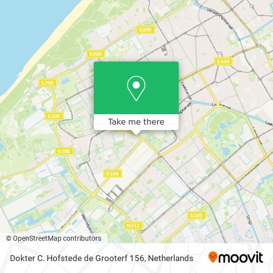 Dokter C. Hofstede de Grooterf 156 map