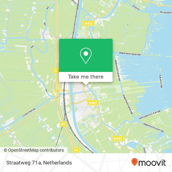 Straatweg 71a, Straatweg 71a, 3621 BJ Breukelen, Nederland map
