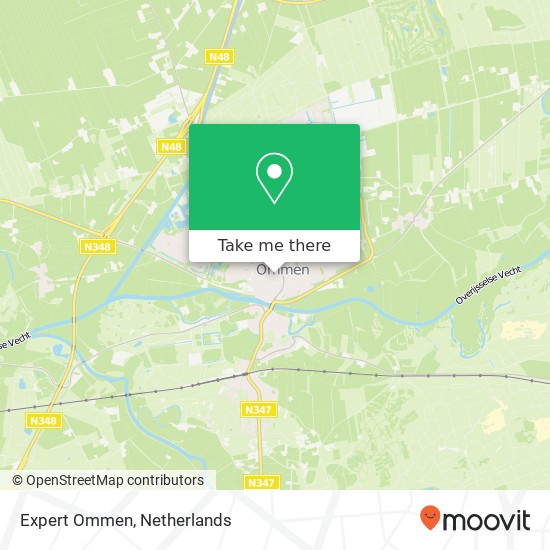 Expert Ommen, Gasthuisstraat 1 map