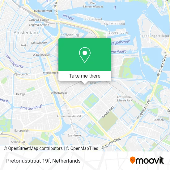 Pretoriusstraat 19f map