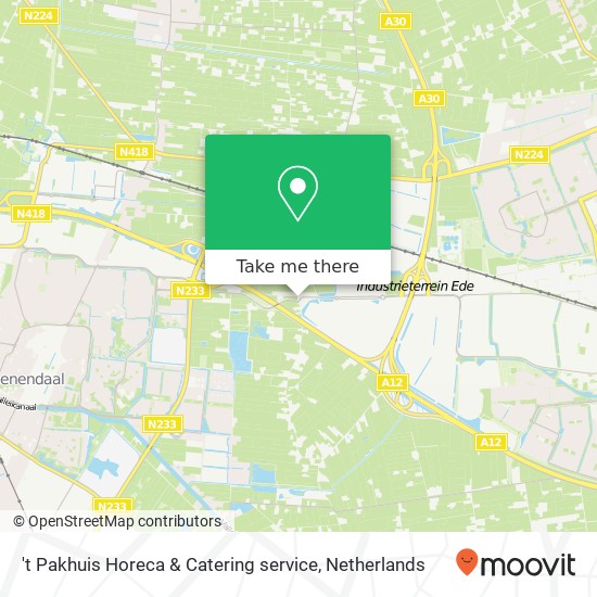 't Pakhuis Horeca & Catering service, Pakhuisweg 1 map