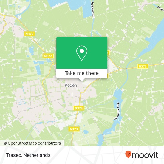 Trasec, Gedempte Haven 1A map