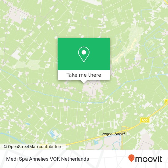 Medi Spa Annelies VOF, Hondstraat 10 map