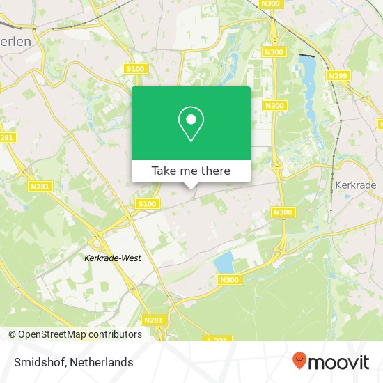 Smidshof, Smidshof, 6467 Kerkrade, Nederland map