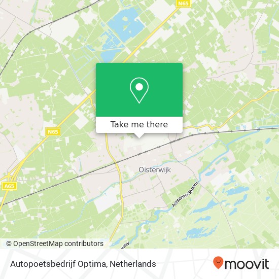 Autopoetsbedrijf Optima, Nijverheidsweg 13 map