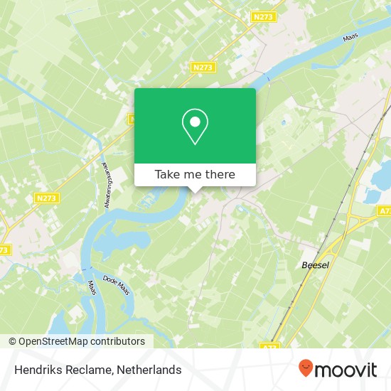 Hendriks Reclame, Ouddorp 16 map