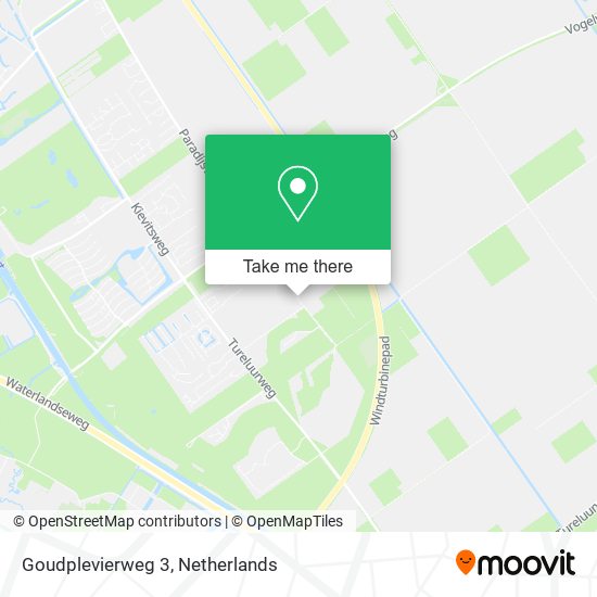 Goudplevierweg 3 map