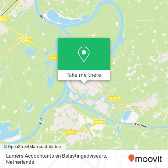 Lamers Accountants en Belastingadviseurs, Meipoortstraat 42 Karte