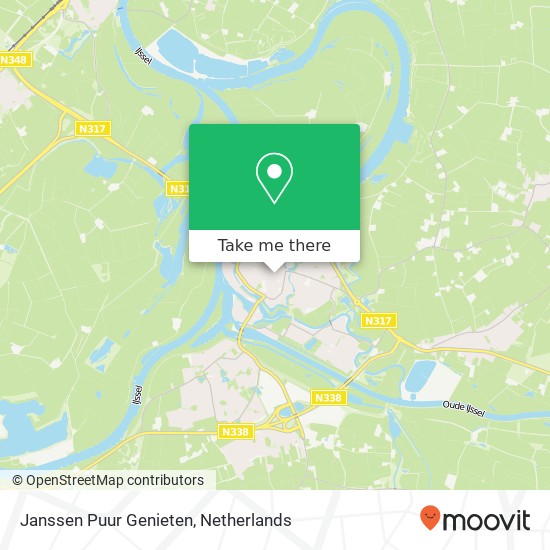 Janssen Puur Genieten, Meipoortstraat 29 map