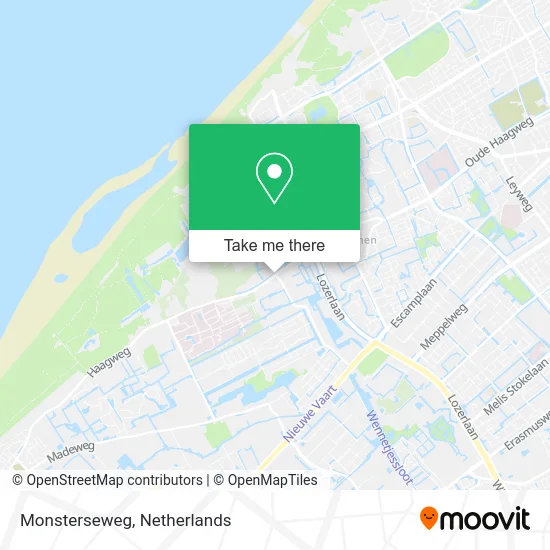 Monsterseweg map