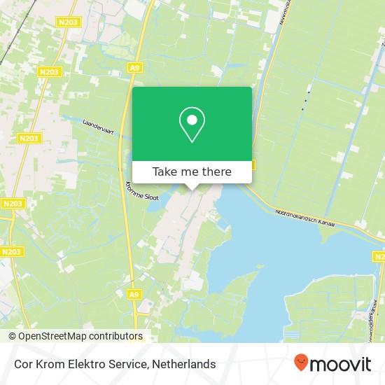 Cor Krom Elektro Service, Binnengeest 47 map