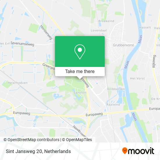 Sint Jansweg 20 map