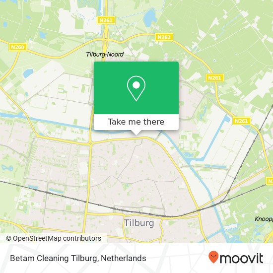 Betam Cleaning Tilburg, Rijnstraat 12 Karte