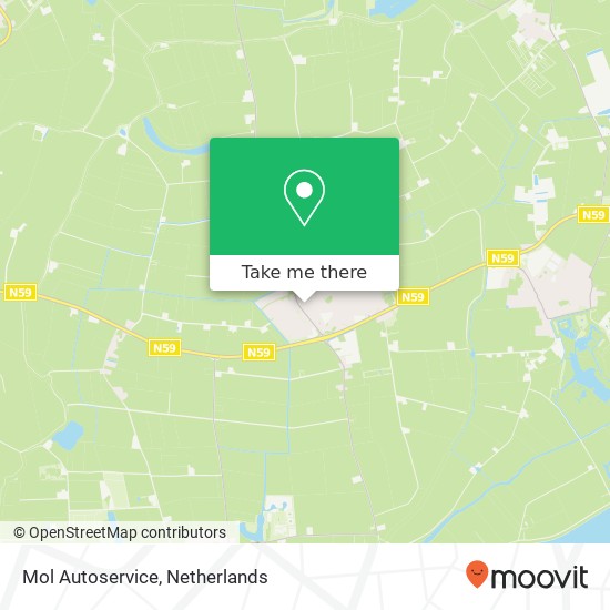 Mol Autoservice, Burgemeester Boumanstraat 3 map