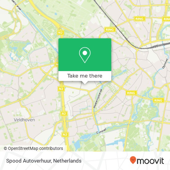 Spood Autoverhuur, Rooijakkersstraat 7 map