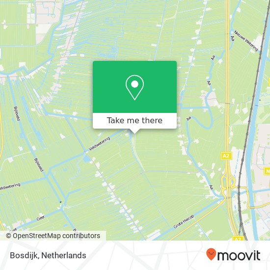 Bosdijk, Bosdijk, Nederland map