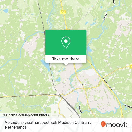 Verzijden Fysiotherapeutisch Medisch Centrum, Baandervrouwenlaan 241 map