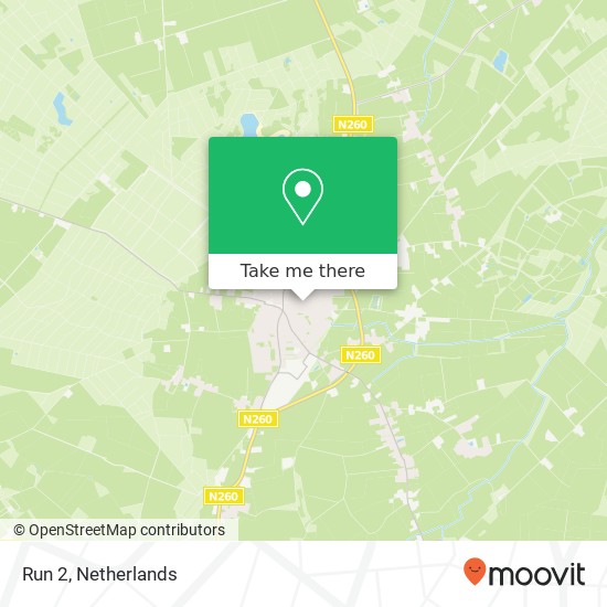 Run 2, 5131 GM Alphen map