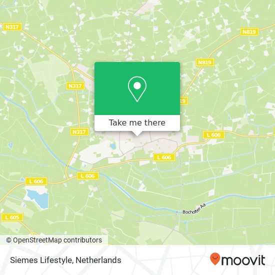 Siemes Lifestyle, Hogestraat 62 map
