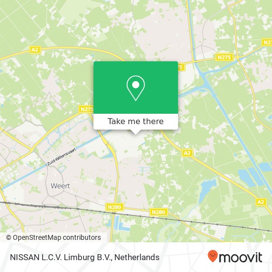 NISSAN L.C.V. Limburg B.V., Risseweg 38 map