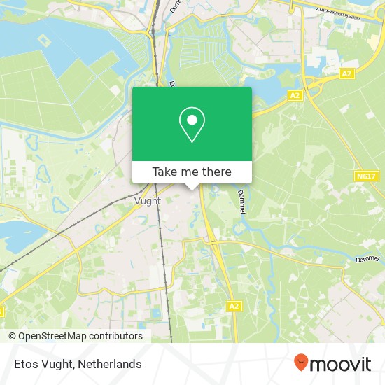 Etos Vught, Marktveldpassage 25 map