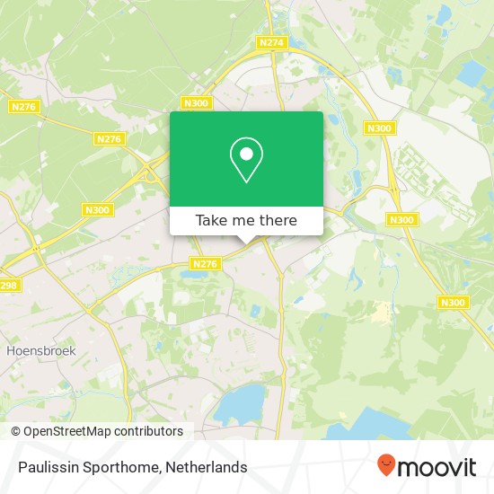 Paulissin Sporthome, Bodemplein 4 map