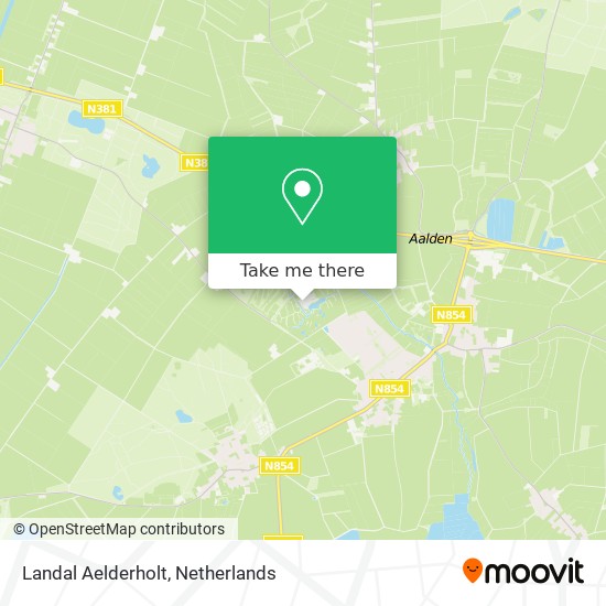 Landal Aelderholt map