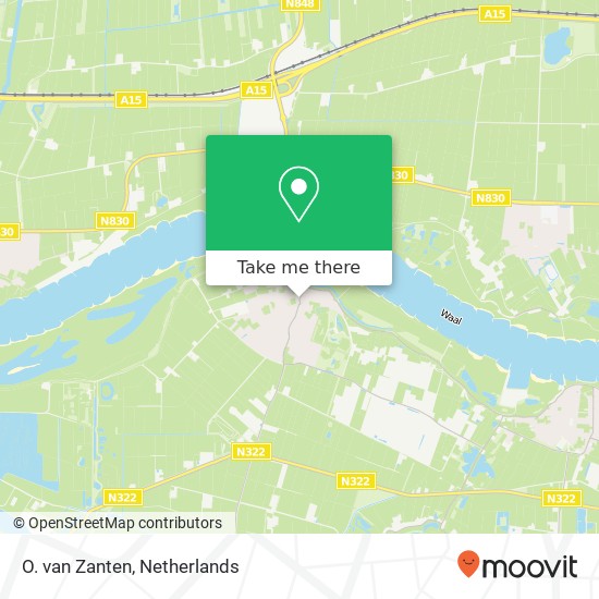 O. van Zanten, Kooihoek 10 map