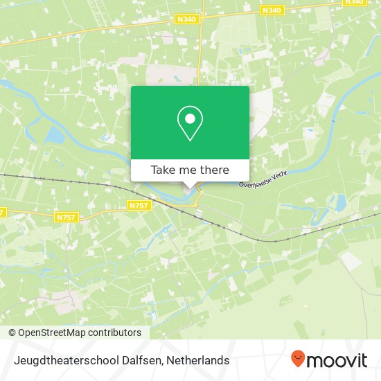 Jeugdtheaterschool Dalfsen map