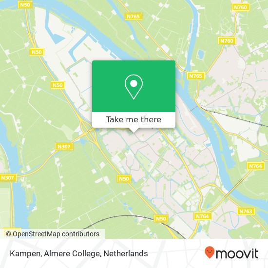 Kampen, Almere College map