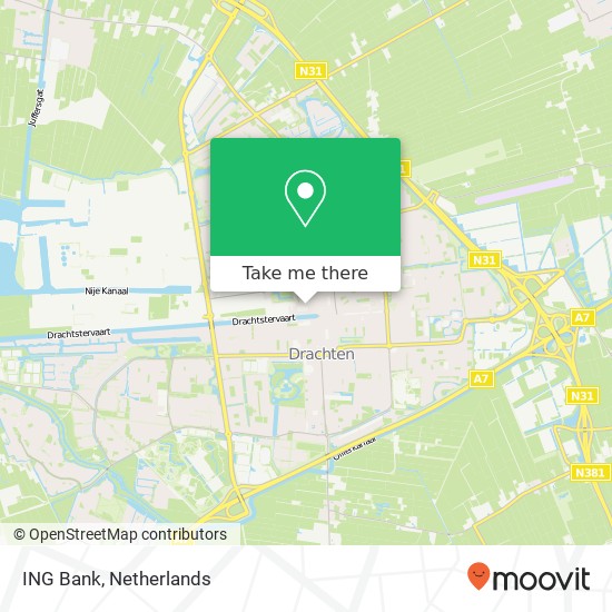 ING Bank, Markt map