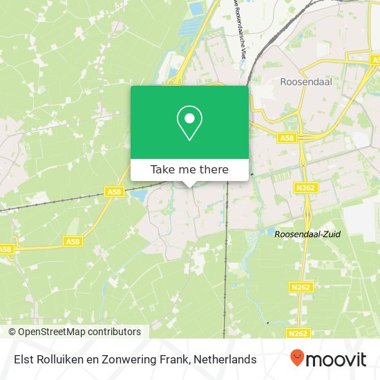 Elst Rolluiken en Zonwering Frank, Hamsterberg 16 map