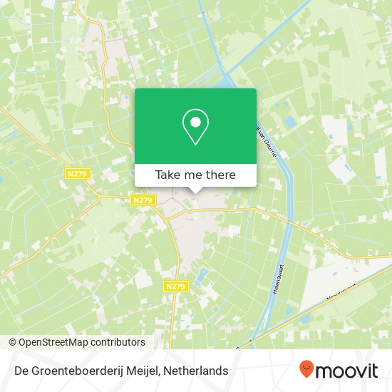 De Groenteboerderij Meijel, Zonnedauw 64 map