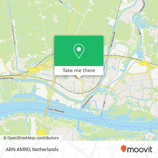 ABN AMRO, Banneweg 10 map