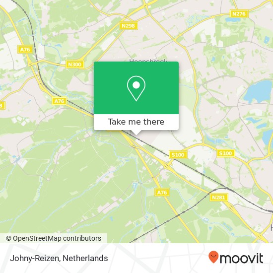 Johny-Reizen, Verlengde Klinkertstraat 26 Karte