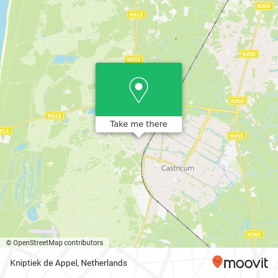 Kniptiek de Appel, Bakkummerstraat 62 map