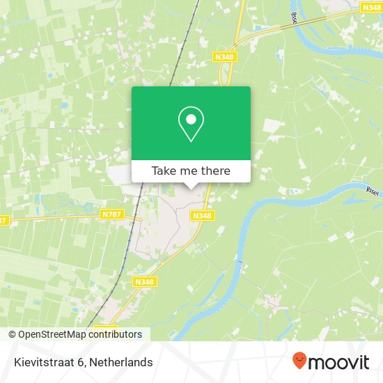 Kievitstraat 6, 6971 WZ Brummen map