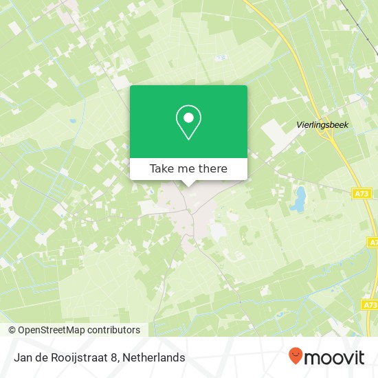 Jan de Rooijstraat 8, 5825 BN Overloon map
