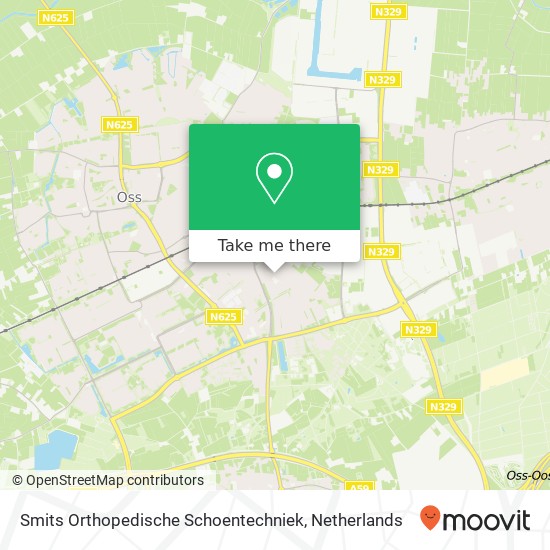 Smits Orthopedische Schoentechniek, Oude Molenstraat 38 map