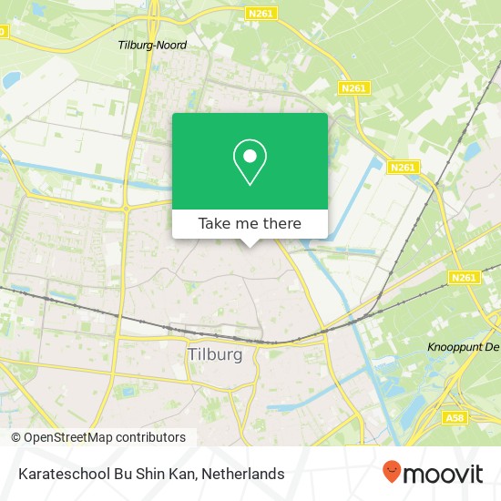 Karateschool Bu Shin Kan, Groeseindstraat 16 map