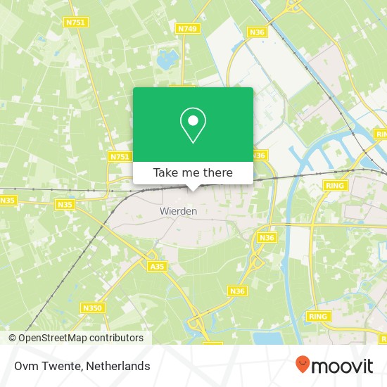 Ovm Twente, Anjelierstraat 1A map