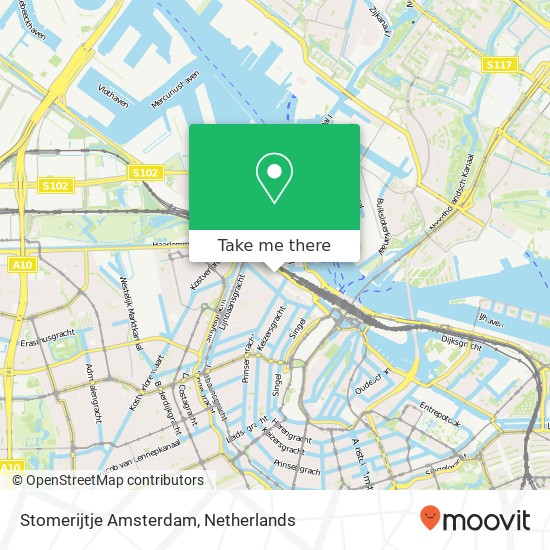 Stomerijtje Amsterdam, Haarlemmerdijk 56 map