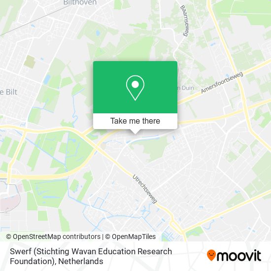 Swerf (Stichting Wavan Education Research Foundation) map