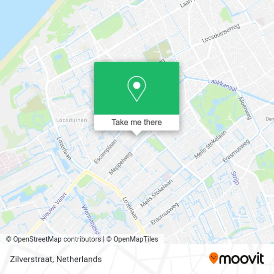 Zilverstraat map