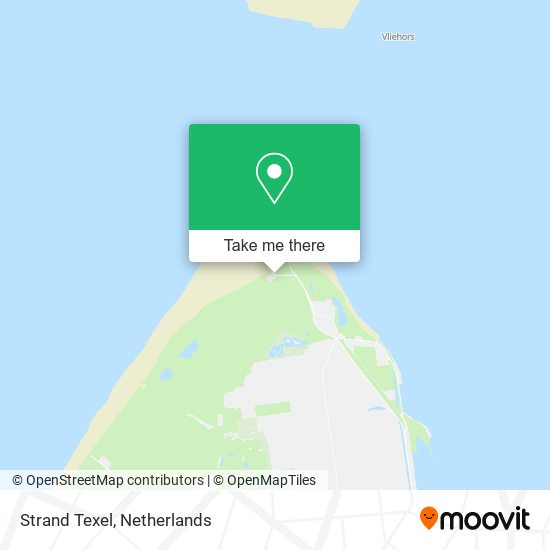 Strand Texel map